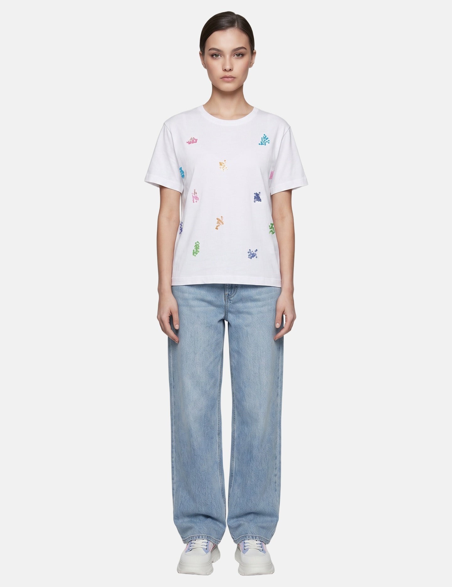 T-shirt in Cotone Bianco