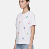 T-shirt in Cotone Bianco