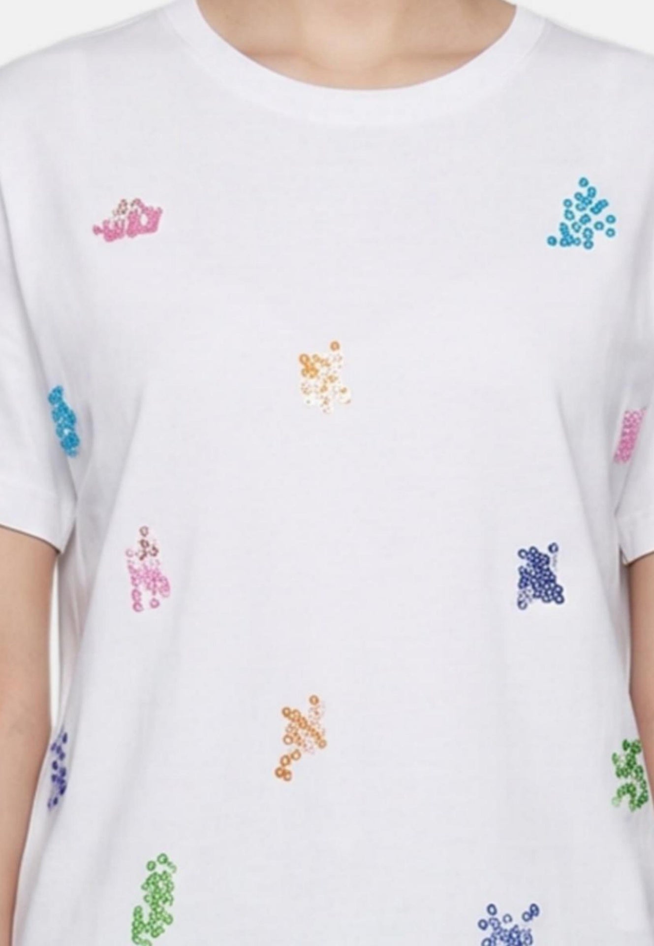 T-shirt in Cotone Bianco