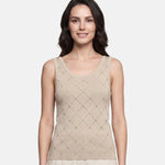 Blusa in 63% Viscosa 37% Nylon Beige