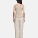 Blusa in 63% Viscosa 37% Nylon Beige