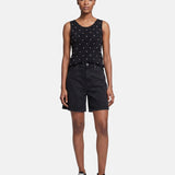 Blusa in 63% Viscosa 37% Nylon Nero