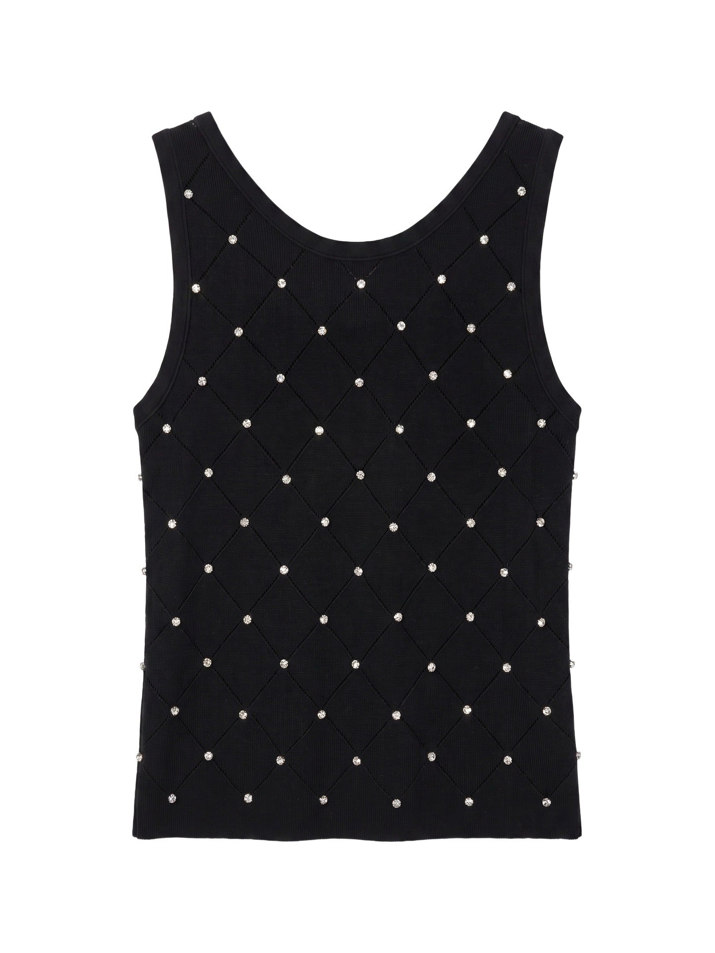 Blusa in 63% Viscosa 37% Nylon Nero
