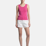 Blusa in 63% Viscosa 37% Nylon Fucsia