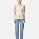 Blusa in 63% Viscosa 37% Nylon Giallo