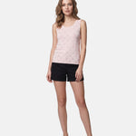 Blusa in 63% Viscosa 37% Nylon Rosa