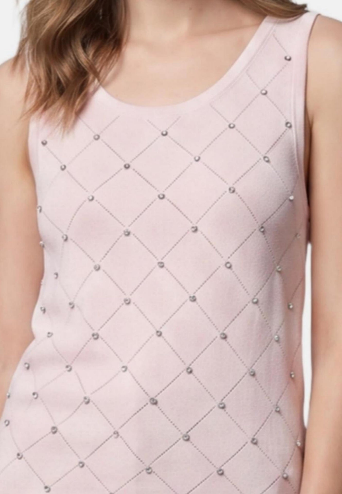 Blusa in 63% Viscosa 37% Nylon Rosa