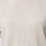 Top in Poliestere Bianco