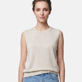 Top in Poliestere Bianco