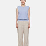 Top in Poliestere Blu