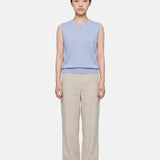 Top in Poliestere Blu
