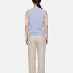 Top in Poliestere Blu