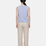 Top in Poliestere Blu
