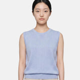 Top in Poliestere Blu