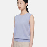 Top in Poliestere Blu