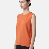 Top in Poliestere Arancione