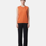 Top in Poliestere Arancione