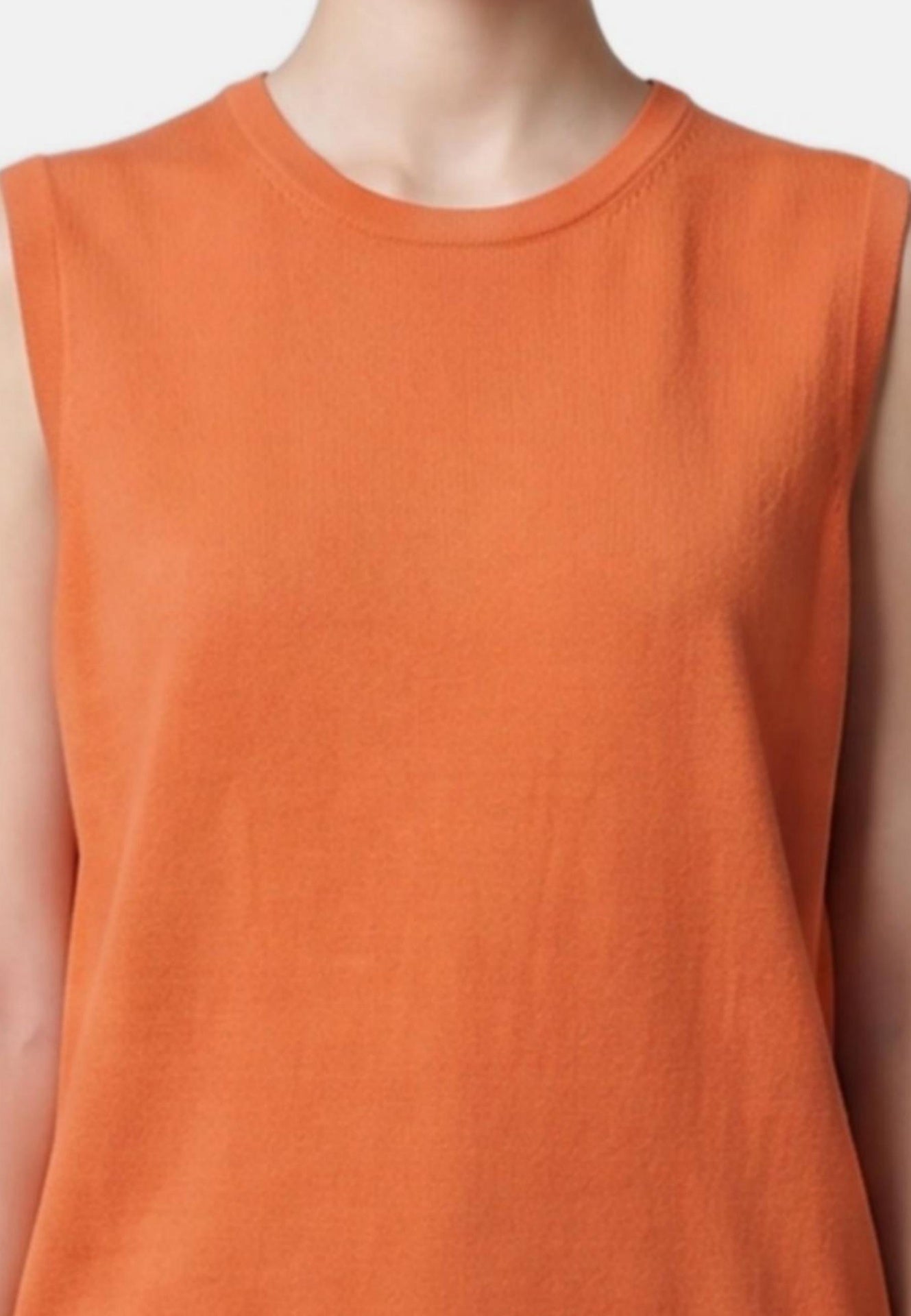 Top in Poliestere Arancione