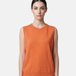 Top in Poliestere Arancione