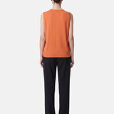 Top in Poliestere Arancione