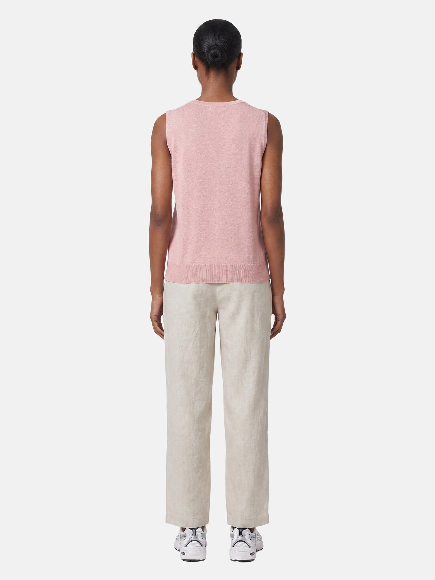 Top in Poliestere Rosa