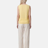 Top in Poliestere Giallo
