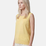 Top in Poliestere Giallo