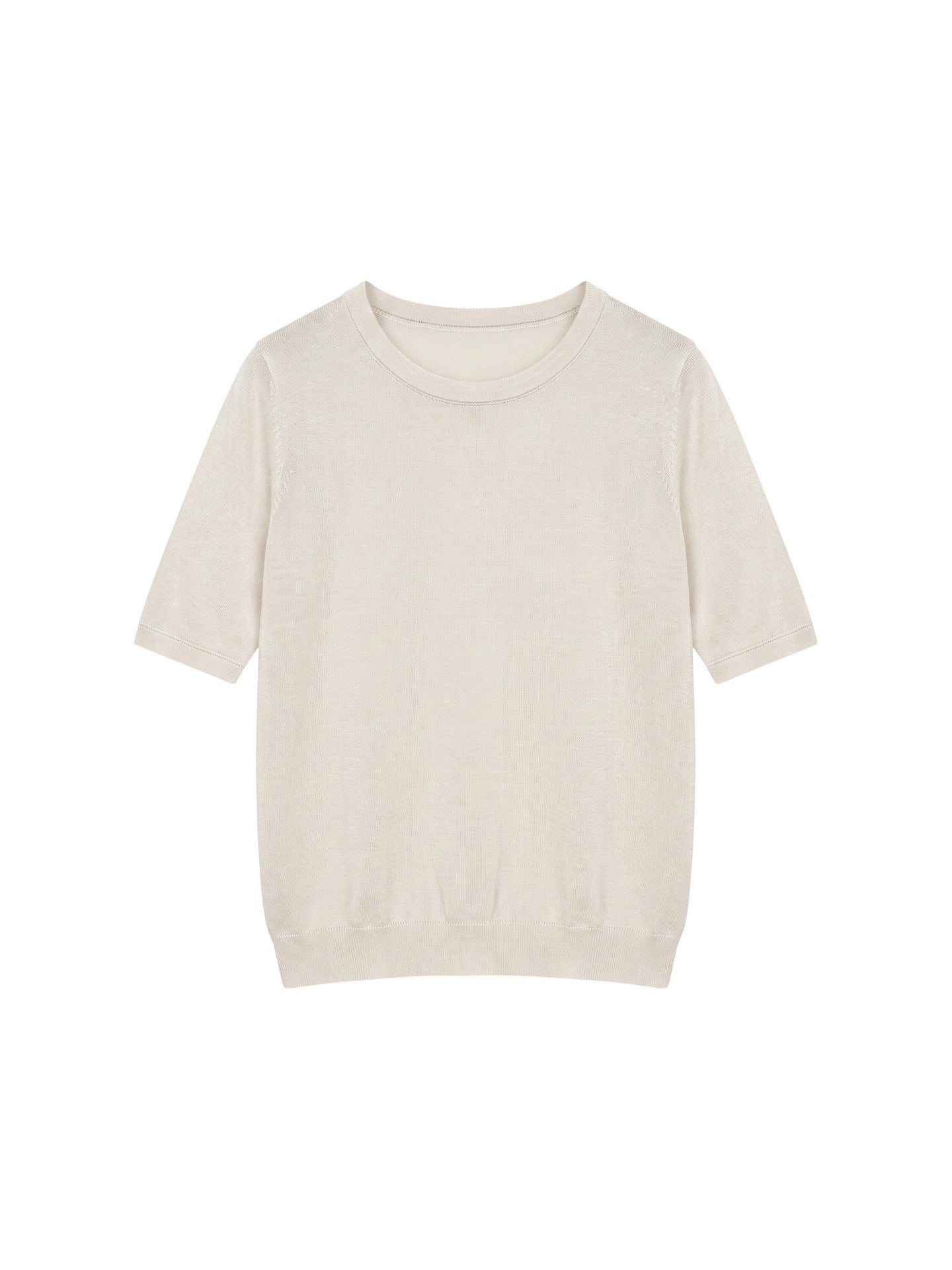 Top in Poliestere Bianco