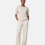 Top in Poliestere Bianco