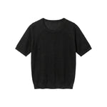 Top in Poliestere Nero