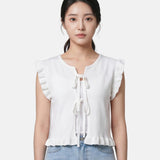 Blusa in 100% Viscosa Bianco