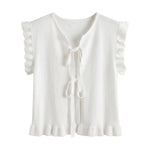 Blusa in 100% Viscosa Bianco