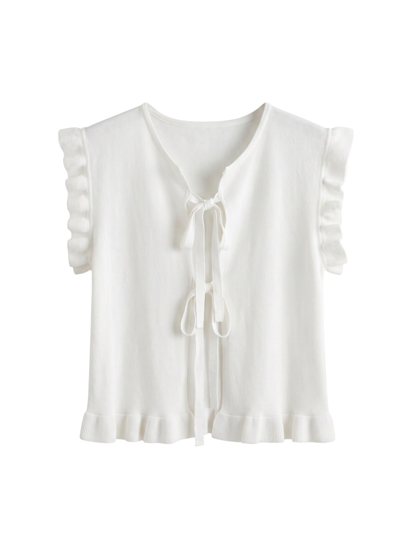 Blusa in 100% Viscosa Bianco