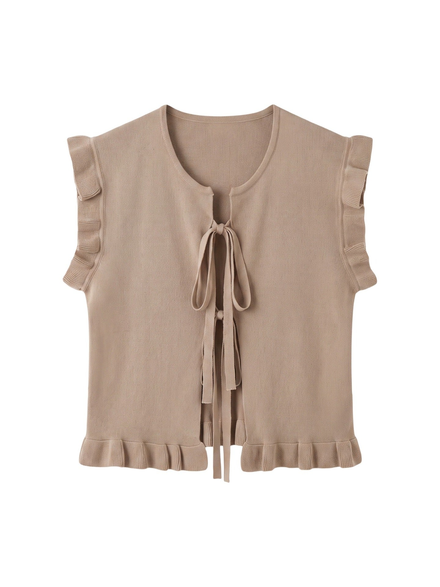 Blusa in 100% Viscosa Cammello