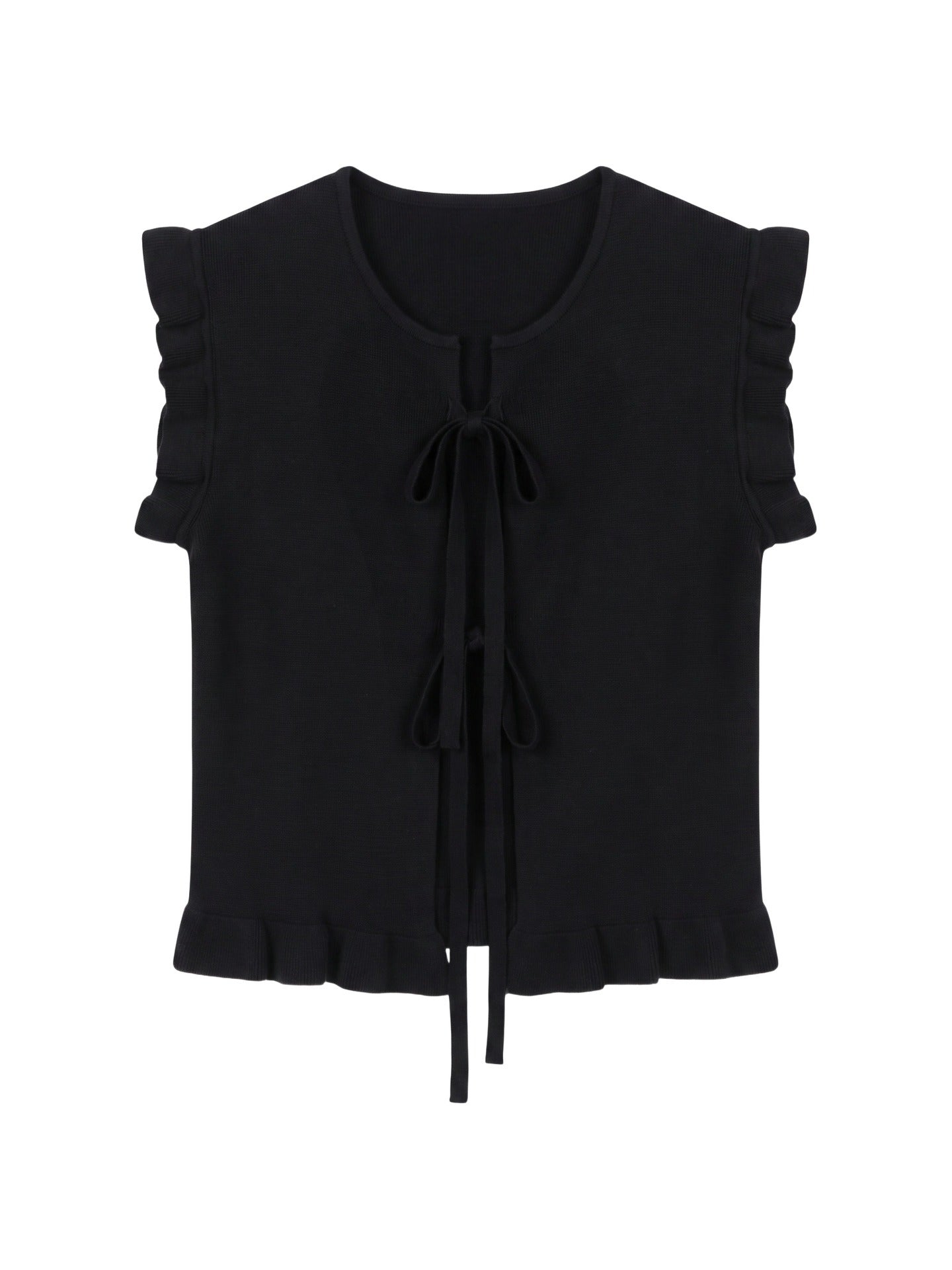 Blusa in 100% Viscosa Nero