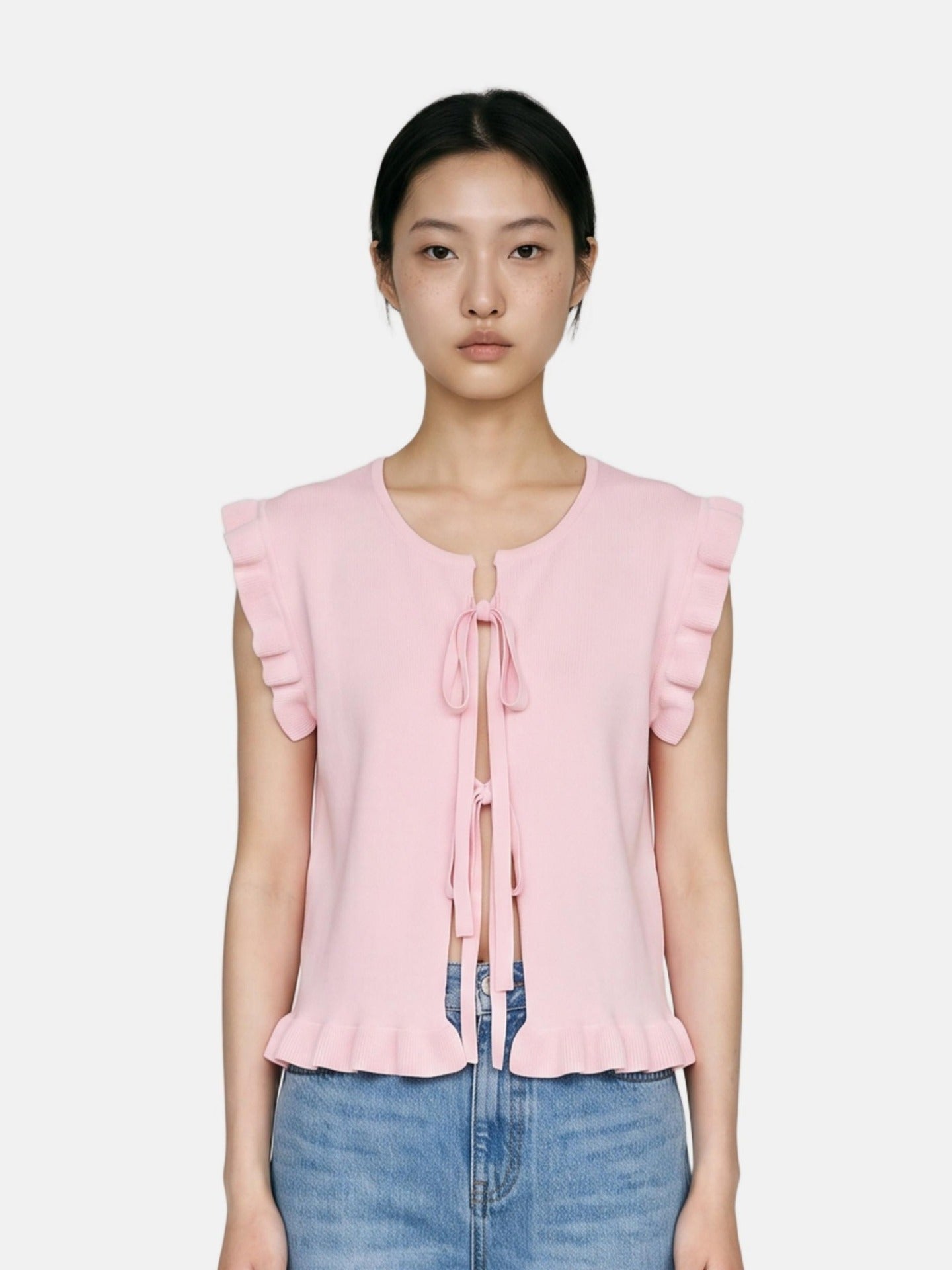Blusa in 100% Viscosa Rosa