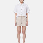 Blusa in Cotone Bianco