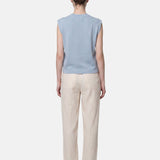 Blusa in 100% Viscosa Blu