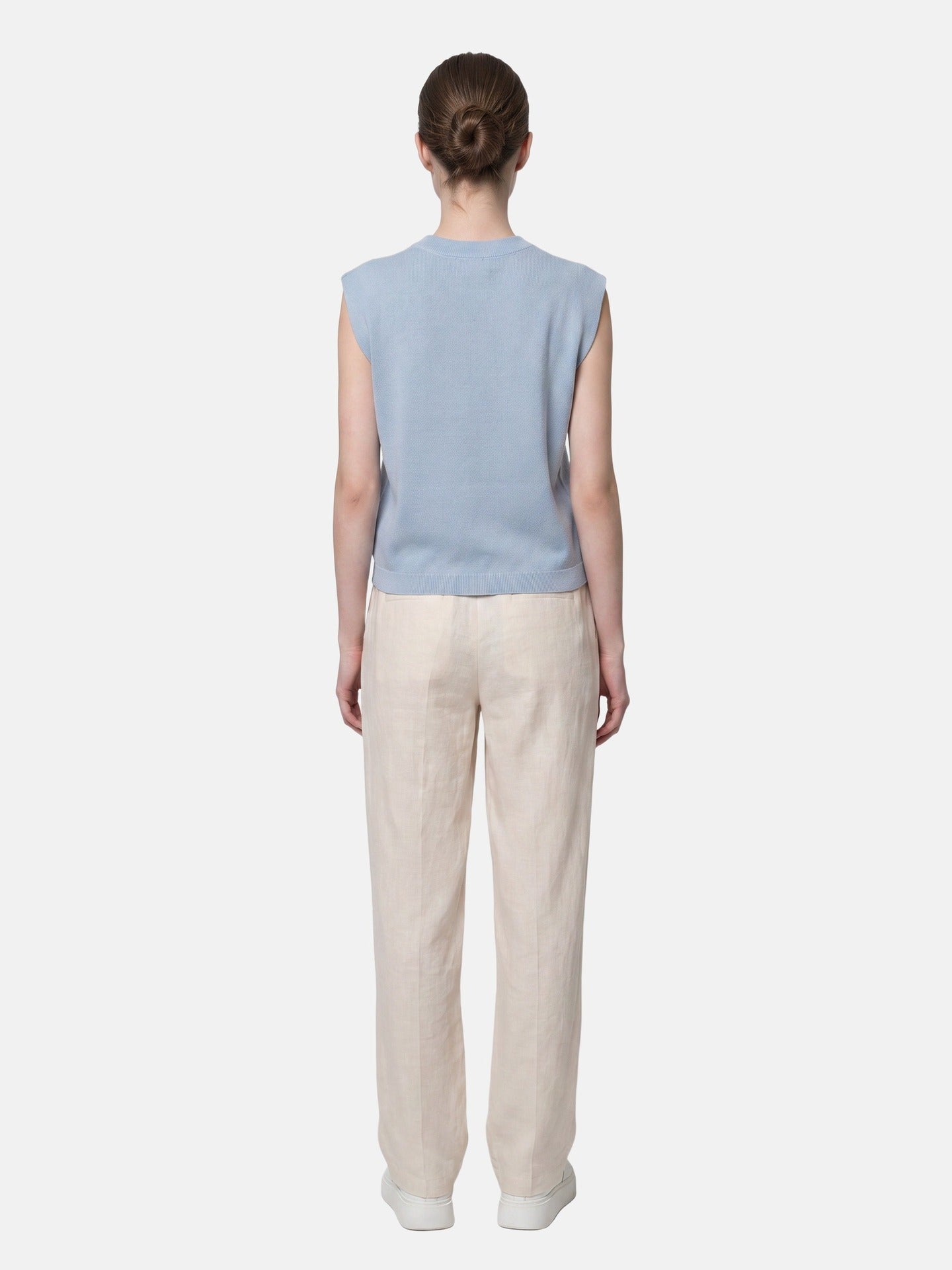 Blusa in 100% Viscosa Blu