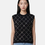 Blusa in 100% Viscosa Nero