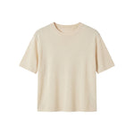 Blusa in 100% Viscosa Beige