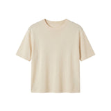 Blusa in 100% Viscosa Beige