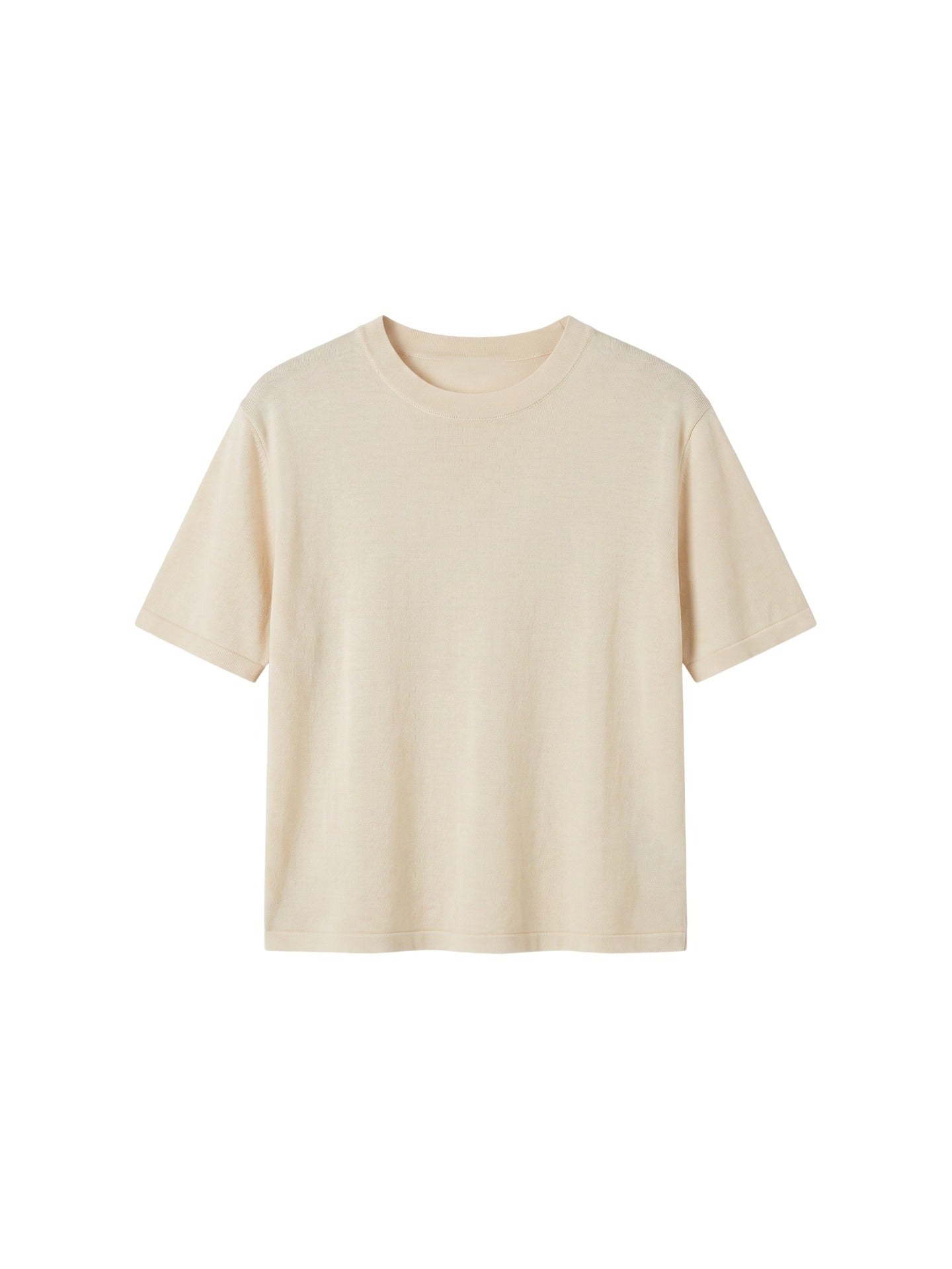 Blusa in 100% Viscosa Beige