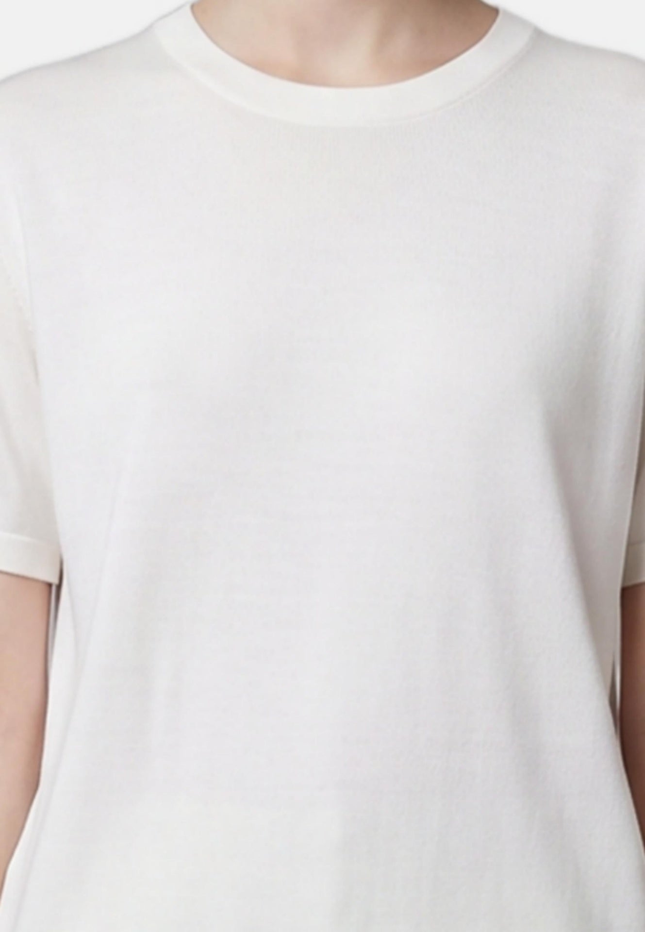 Blusa in 100% Viscosa Bianco