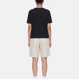Blusa in 100% Viscosa Nero