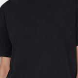 Blusa in 100% Viscosa Nero