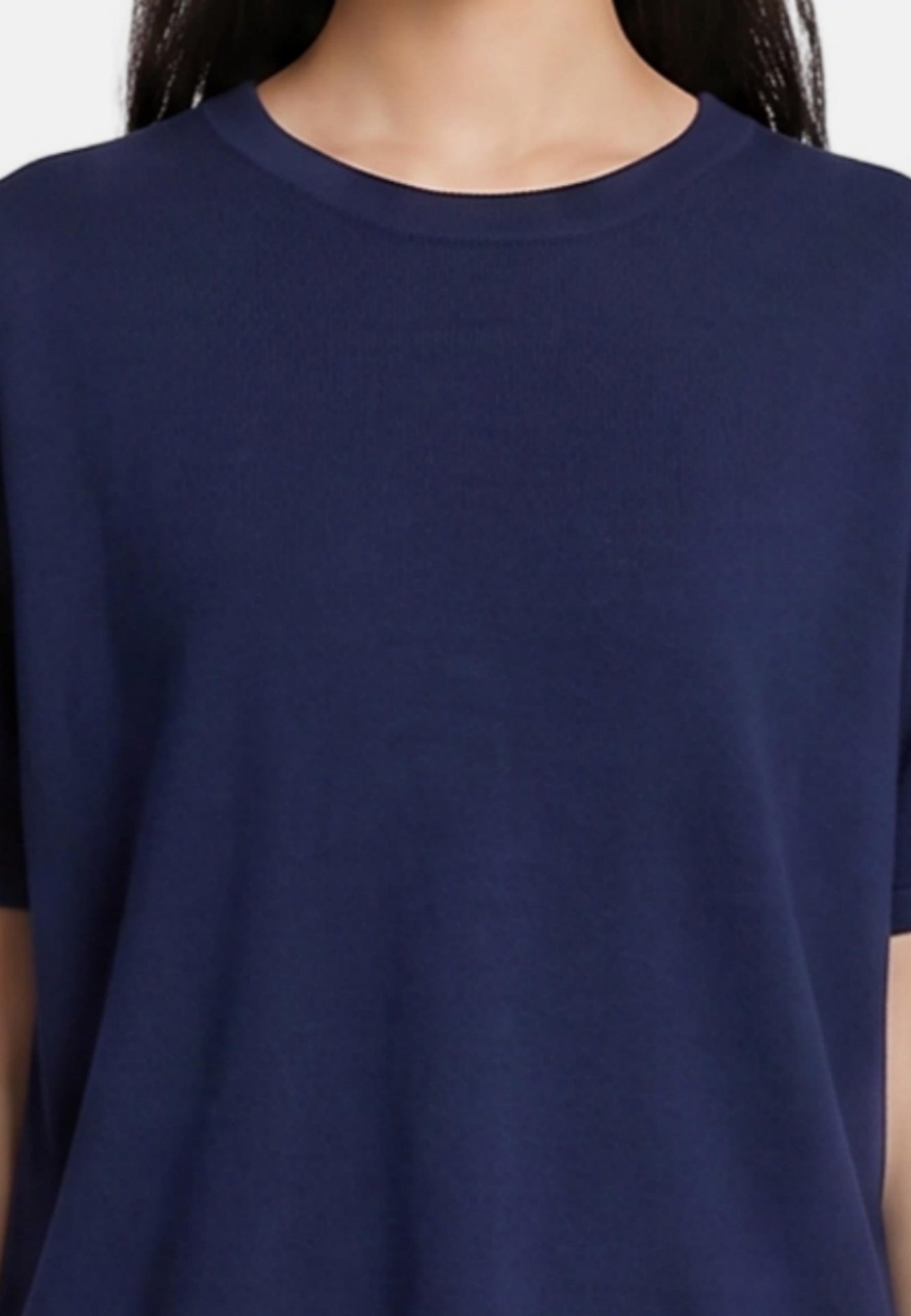 Blusa in 100% Viscosa Blu