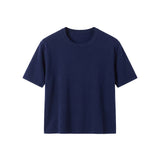 Blusa in 100% Viscosa Blu
