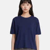Blusa in 100% Viscosa Blu