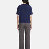 Blusa in 100% Viscosa Blu